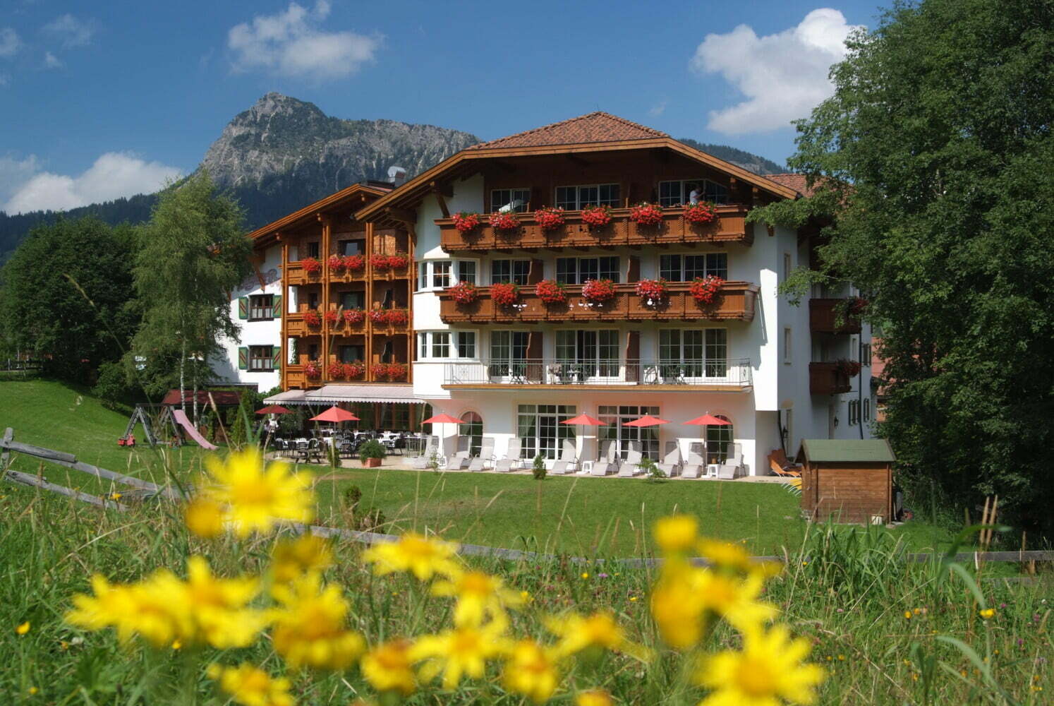 Das Hotel Bogner Hof ist ein herrliches Wellness- & Aktivhotel im Tannheimer Tal