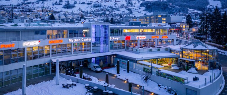 Mythen Center Schwyz – das moderne, alpine Einkaufserlebnis